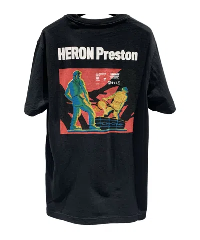 Heron Preston Logo T-shirt In Black