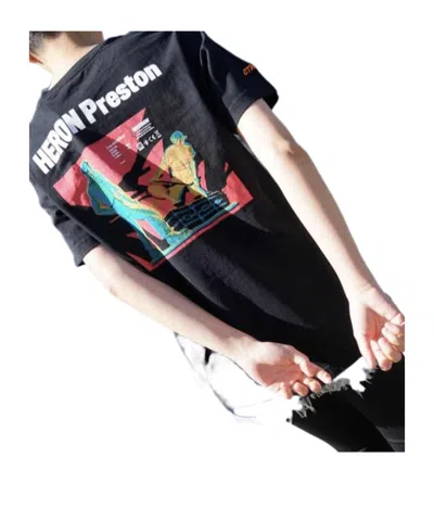Heron Preston Logo T-shirt In Black