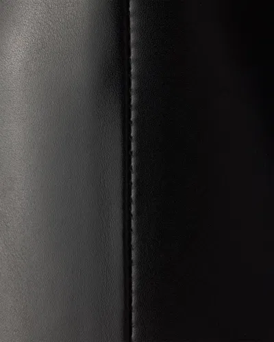 Prada Leather Booties In Black
