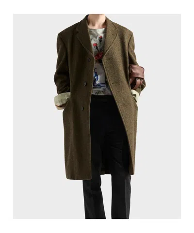 Prada Printed Cotton Shirt In Multi
