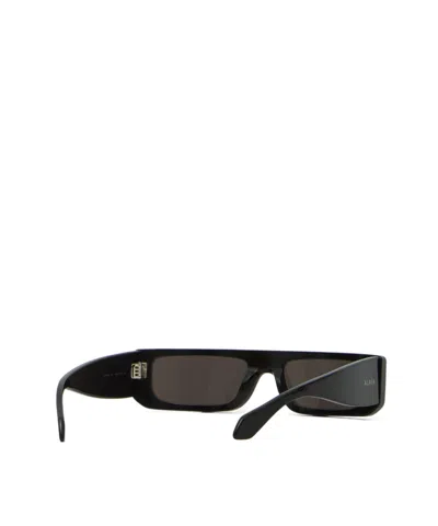 Alaïa Rectangular Mask Sunglasses In Black