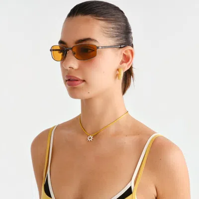 Le Specs Star Beam In Orange