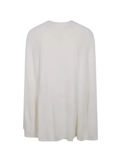 Ralph Lauren Sweater Round Neck Pullover In White