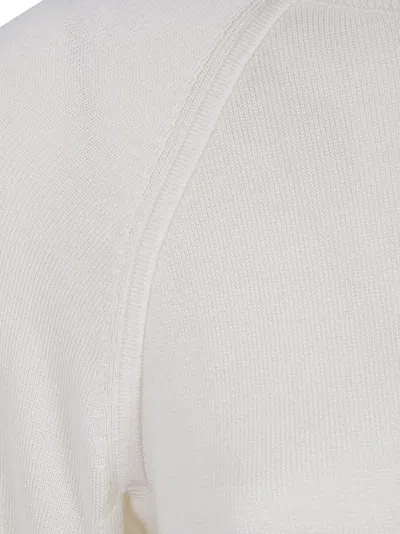 Ralph Lauren Sweater Round Neck Pullover In White