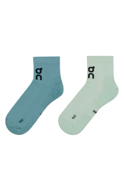 On Core Mid 2-pack Run Socks In Multi