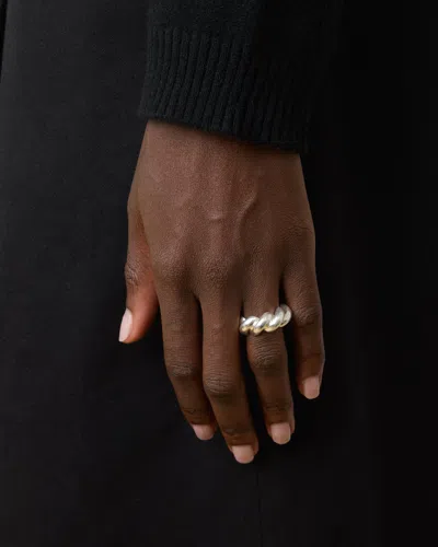 Lie Studio The Christine Ring In Silver