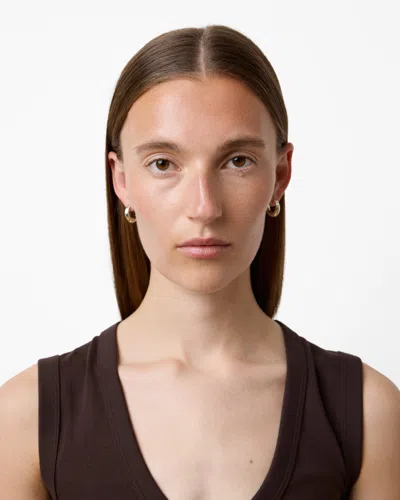 Lie Studio The Bonnie Earrings In Silver