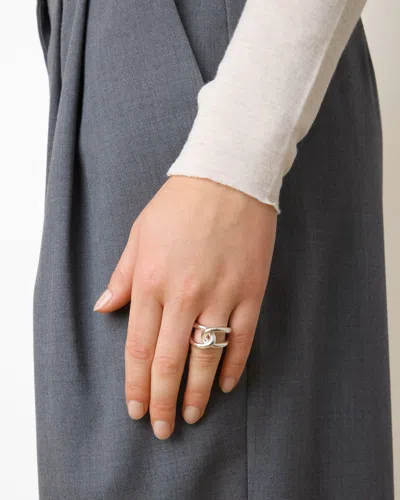 Lie Studio The Agnes Ring In Silver