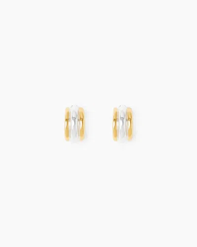 Lie Studio The Elenora Earrings In Gold