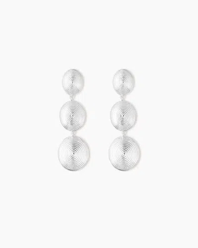 Lie Studio The Ruby Silver Earrings In Silver