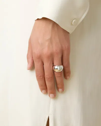 Lie Studio The Leah Ring In Metallic