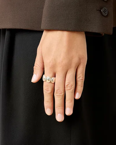 Lie Studio The Sasha Ring In Silver