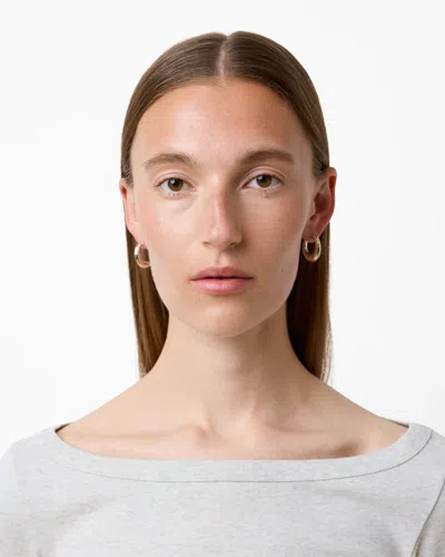 Lie Studio The Bonnie Earrings In Silver