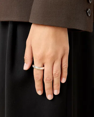 Lie Studio The Evie Ring In Silver