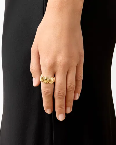Lie Studio The Sasha Ring In Gold