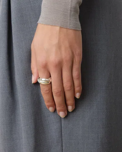 Lie Studio The Sofie Ring In Silver