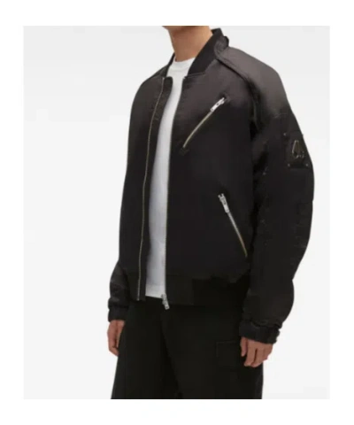 Moose Knuckles Courville Bomber Jacket For Men In Black