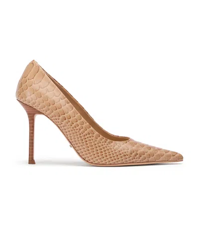 Tony Bianco Niki Tan Python In Tan Python