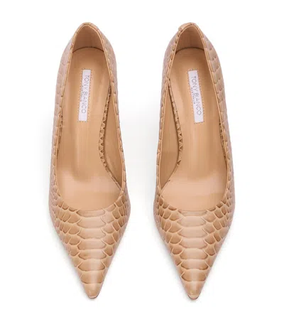 Tony Bianco Niki Tan Python In Tan Python