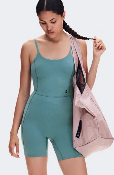 On Studio Performance Bodysuit In Blue