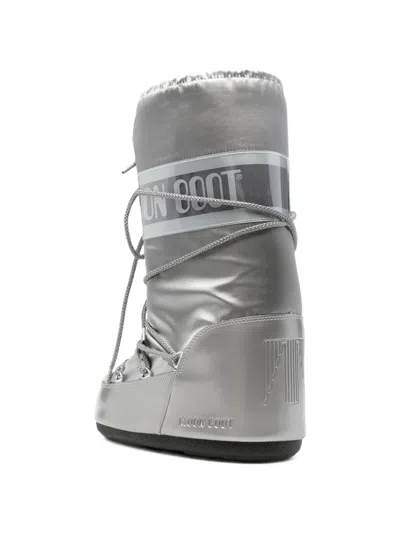 Moon Boot Icon Glance Boots In Gray