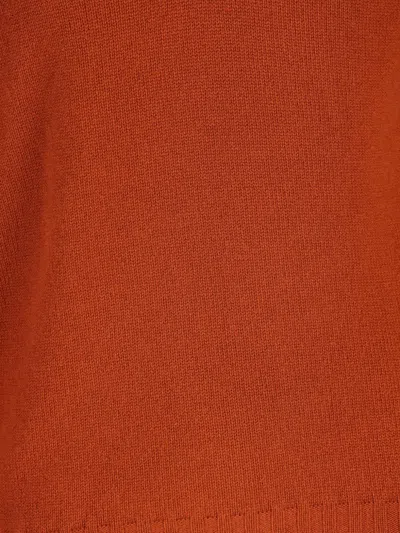 Tagliatore Button-placket Spread-collar Sweater In Brown