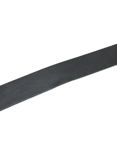 Pre-owned Chanel Cc Reversible Belt, Size 85 In Black