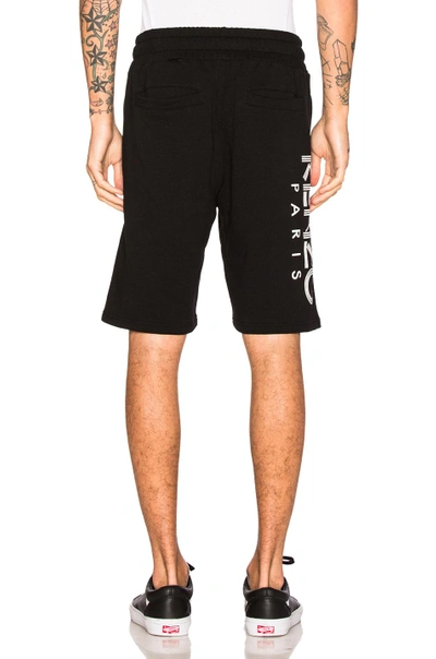 Shop Kenzo Sweat Shorts In Black
