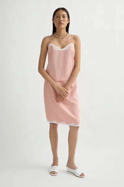 Posse Tabitha Lace-trimmed Top