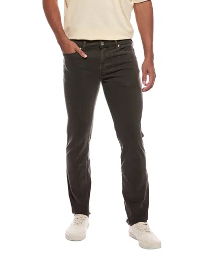 Frame The Straight Dark Brown Jean In Black