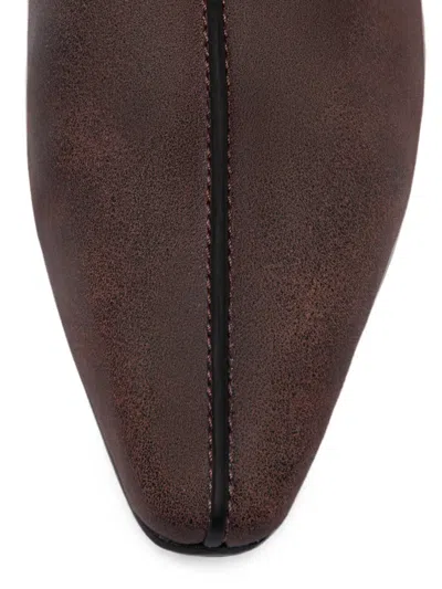 Bernardo 50mm Everett Leather Ankle Booties In Brown