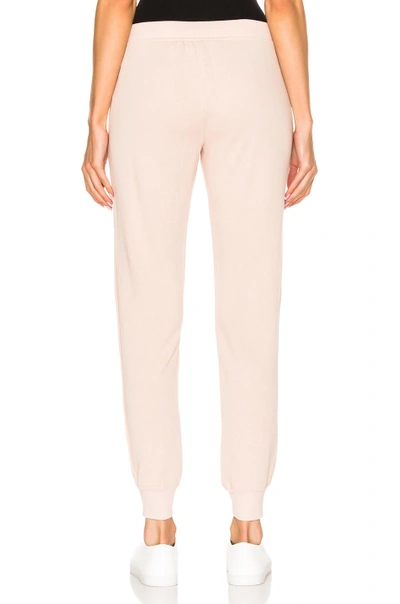 Shop Atm Anthony Thomas Melillo French Terry Slim Sweat Pant In Blush