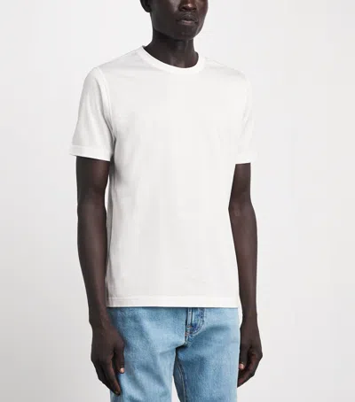 Corneliani Cotton T-shirt In White