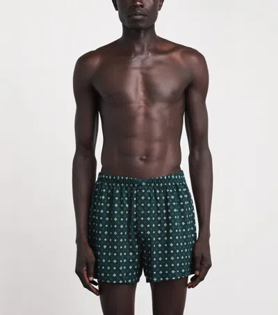 Hanro Cotton Boxer Shorts In Multi