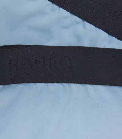 Hanro Micro-touch Boxer Briefs In Blue