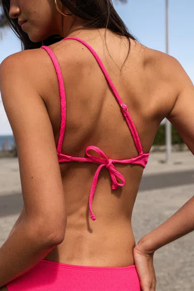 Cupshe Daybreak Pink Bikini Set In Red