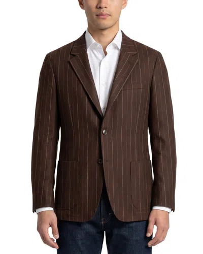 Todd Snyder Madison Wool Jacket In Brown