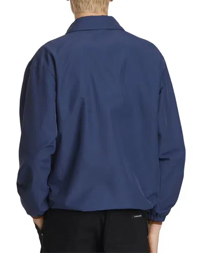 Canada Goose Regency Jacket Elastic Cuffs Drawstring Hem In Blue