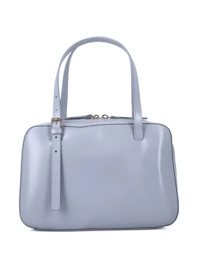 A.p.c. Virginie Box Shoulder Bag Top Handle Strap In Red