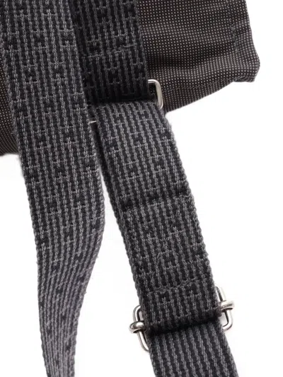 Pre-owned Hermes 2010s Mm Herline Ad Backpack In 灰色