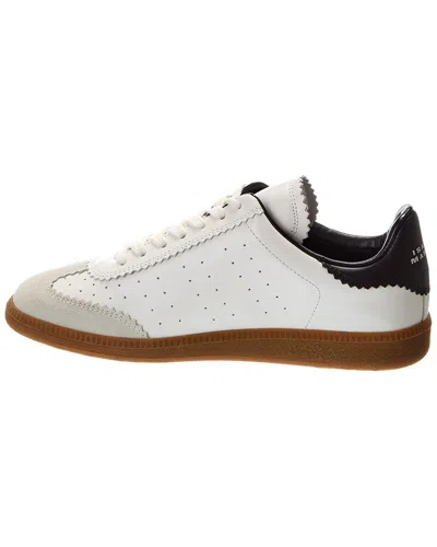 Isabel Marant Bryce Leather Sneaker In White