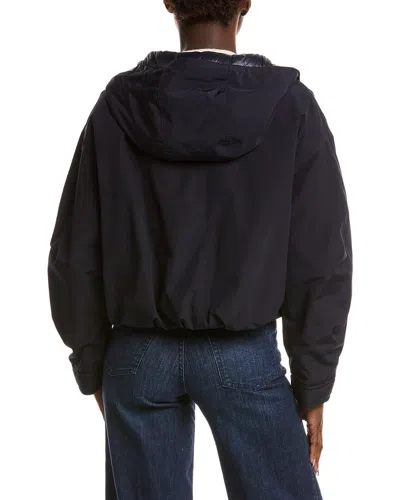 Moncler Down Jacket In Blue