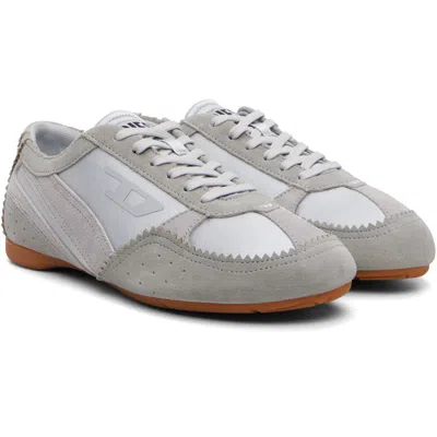 Diesel Blue D-mile-flat Sneakers In Multi