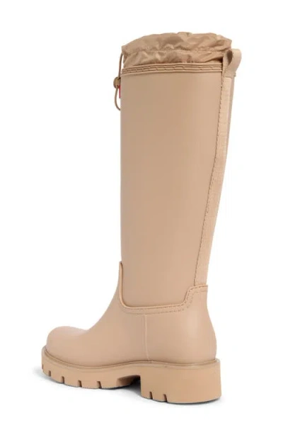 Hunter Carson Lug Sole Boot In Neutral