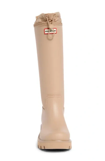 Hunter Carson Lug Sole Boot In Neutral