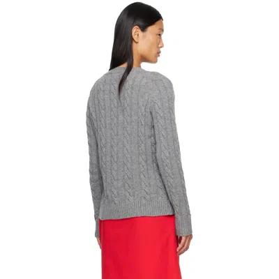 Gimaguas グレー Braid セーター In Grey
