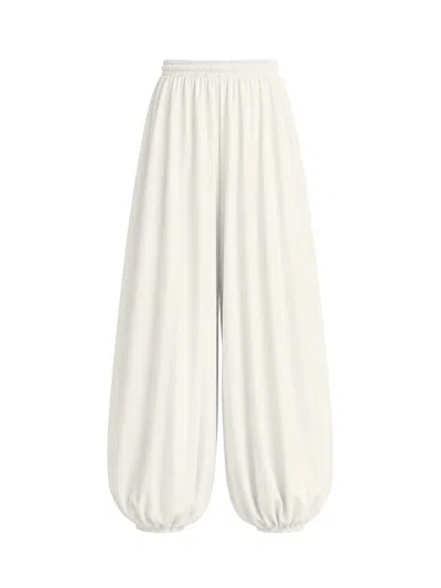 Diarrablu Genie Pants In Solid Blanc