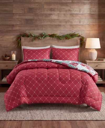Macy's Neve Patchwork 3-piece Comforter Sets In Multi