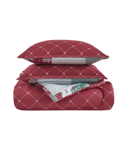 Macy's Neve Patchwork 3-piece Comforter Sets In Multi