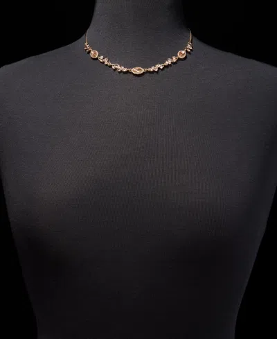 Givenchy Crystal Statement Necklace, 16" + 3" Extender In Multi